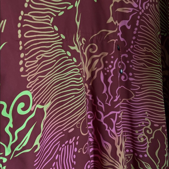 Red and Yellow Patterned Kaftan - Picture 2 of 10